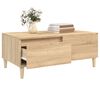 vidaXL Τραπεζάκι Σαλονιού Sonoma Δρυς 90x50x36,5 εκ. Επεξεργασμ. Ξύλο