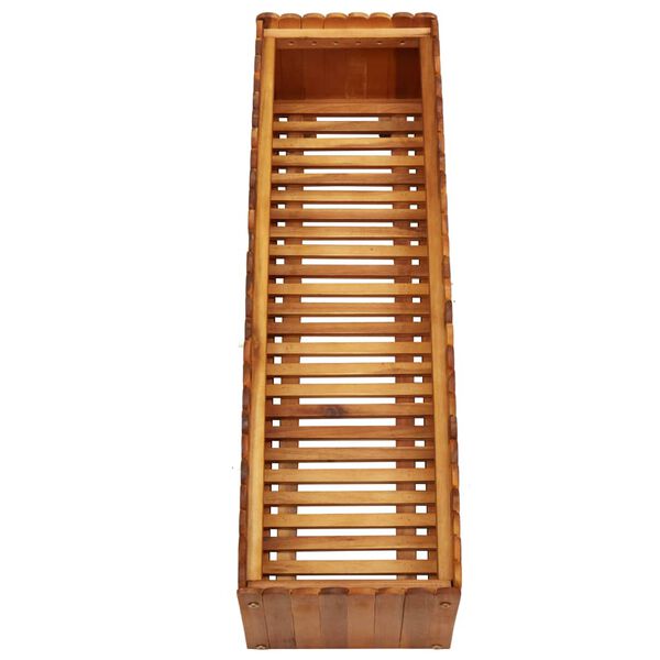 vidaXL Ζαρντινιέρα Υπερυψωμένη 100 x 30 x 25 εκ. Μασίφ Ξύλο Ακακίας