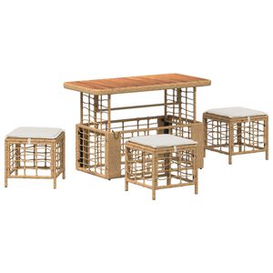 vidaXL &Sigma;έ&tau; &phi;&alpha;&gamma;&eta;&tau;&omicron;ύ &gamma;&iota;&alpha; &kappa;ή&pi;&omicron; &mu;&epsilon; &mu;&alpha;&xi;&iota;&lambda;ά&rho;&iota; 4 pcs &Phi;&upsilon;&sigma;&iota;&kappa;ό &kappa;&alpha;&iota; &Lambda;&epsilon;&upsilon;&kappa;ό