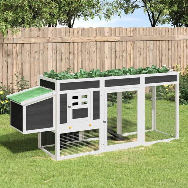 vidaXL &Kappa;&omicron;&tau;έ&tau;&sigma;&iota; &Gamma;&kappa;&rho;&iota; 204 x 50 x 84 &epsilon;&kappa;. &alpha;&pi;ό &Mu;&alpha;&sigma;ί&phi; &Xi;ύ&lambda;&omicron; &Pi;&epsilon;ύ&kappa;&omicron;&upsilon;