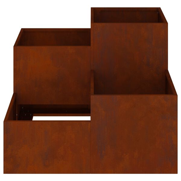 vidaXL &Gamma;&lambda;ά&sigma;&tau;&rho;&alpha; &Kappa;ή&pi;&omicron;&upsilon; &Sigma;&kappa; rusty 80 x 80 x 60 &epsilon;&kappa;.