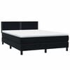 vidaXL &Kappa;&rho;&epsilon;&beta;ά&tau;&iota; Boxspring &mu;&epsilon; &Sigma;&tau;&rho;ώ&mu;&alpha; &Mu;&alpha;ύ&rho;&omicron; 160x210 &epsilon;&kappa;. &Beta;&epsilon;&lambda;&omicron;ύ&delta;&iota;&nu;&omicron;