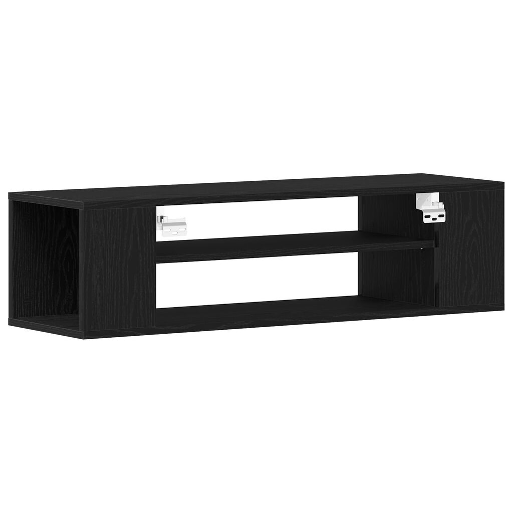 vidaXL Ντουλάπι TV Μαύρο 100 x 30 x 26.5 εκ Επεξεργασμένο ξύλο