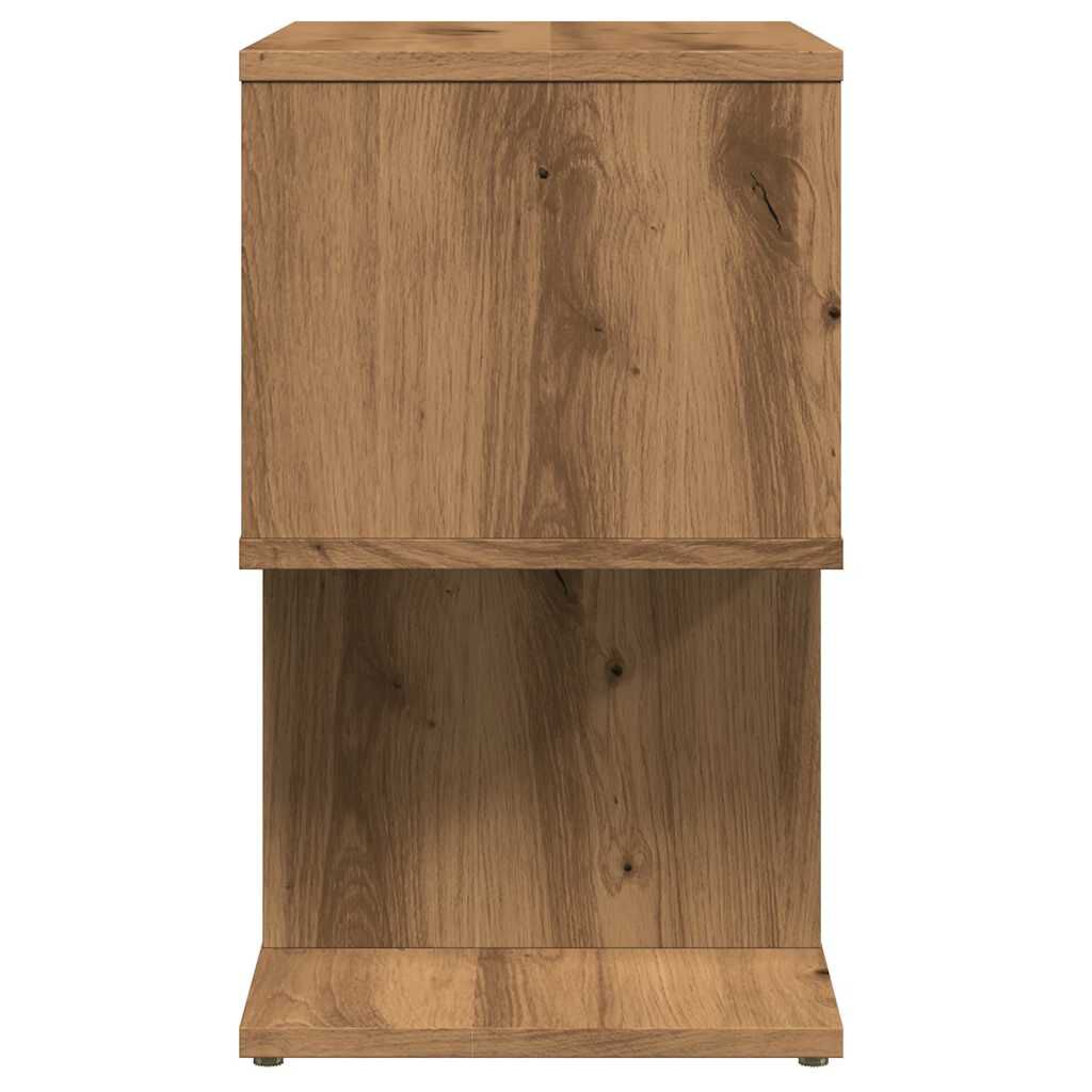 vidaXL Κομοδίνα 2 τεμ Artisan Oak 50x30x51,5 cm Κατασκευασμένο ξύλο