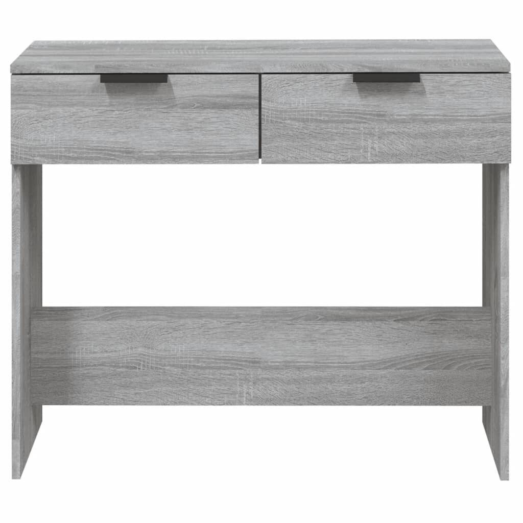vidaXL Τραπέζι Κονσόλα Γκρι Sonoma 90x36x75 εκ. Επεξεργασμένο Ξύλο