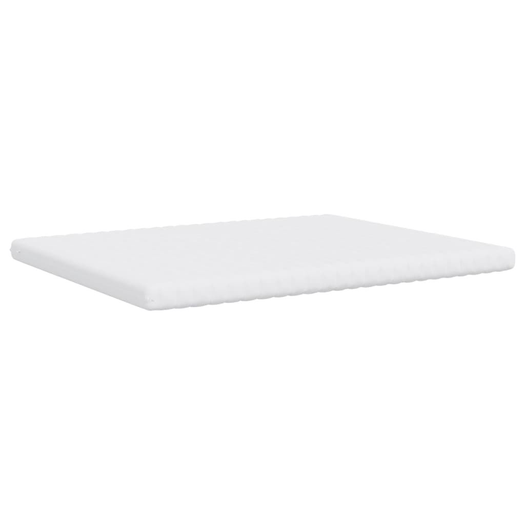 vidaXL Στρώμα Αφρού 7 Ζωνών Σκληρότητα 20 ILD Λευκό 180 x 200 εκ.