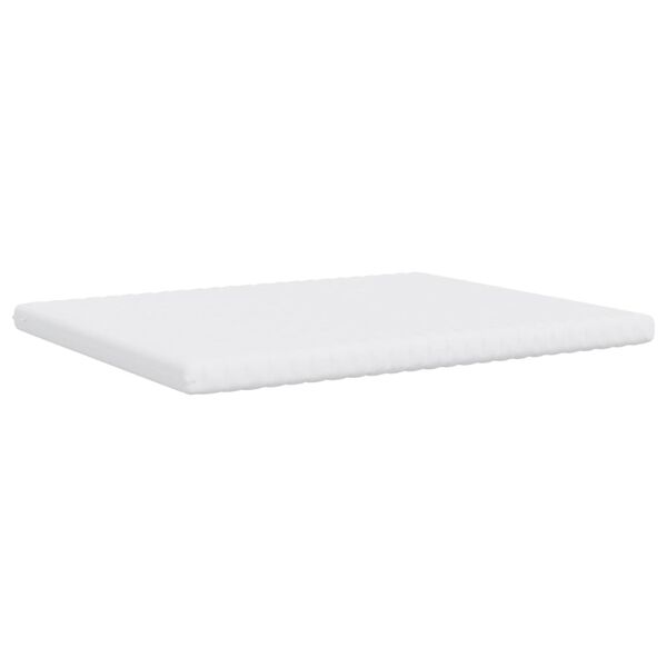 vidaXL Στρώμα Αφρού 7 Ζωνών Σκληρότητα 20 ILD Λευκό 180 x 200 εκ.