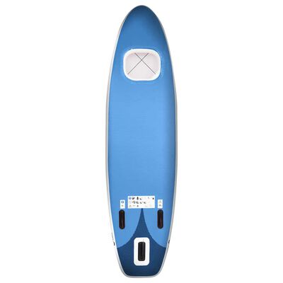 vidaXL Σανίδα SUP Φουσκωτή Σετ Θαλασσί 300 x 76 x 10 εκ.