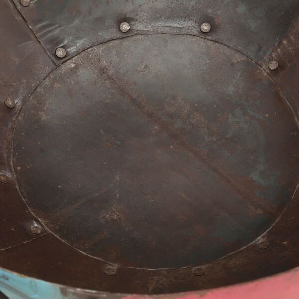 vidaXL Τζάκι Εξωτερικού Χώρου Ρουστίκ Πολύχρωμο Ø 40 εκ. Σιδερένιο