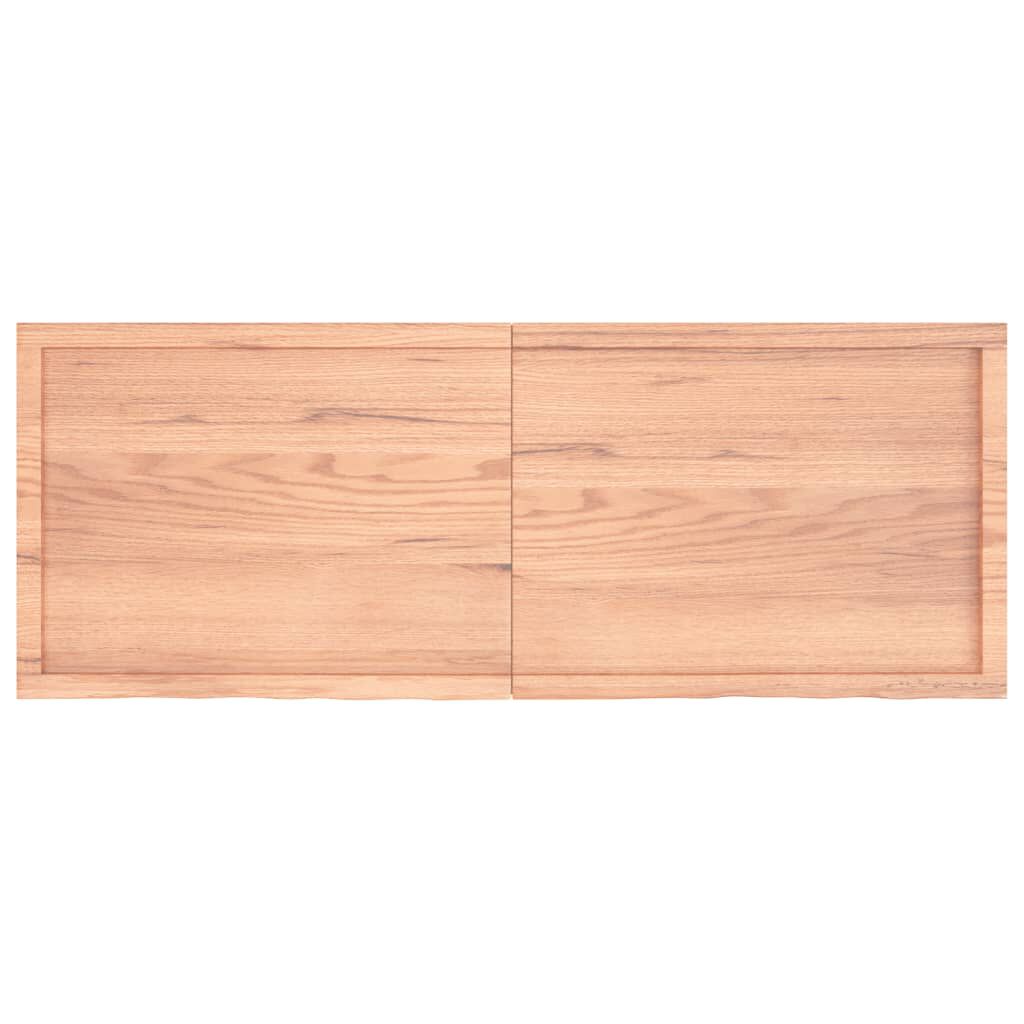 vidaXL Επιφ Τραπεζιού Αν Καφέ 160x60x(2-4)εκ. Επεξ. Μασίφ Ξύλο Δρυός