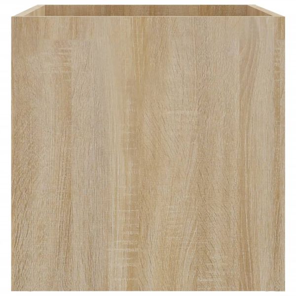 vidaXL Ζαρντινιέρα Sonoma Δρυς 40 x 40 x 40 εκ. από Επεξεργασμένο Ξύλο