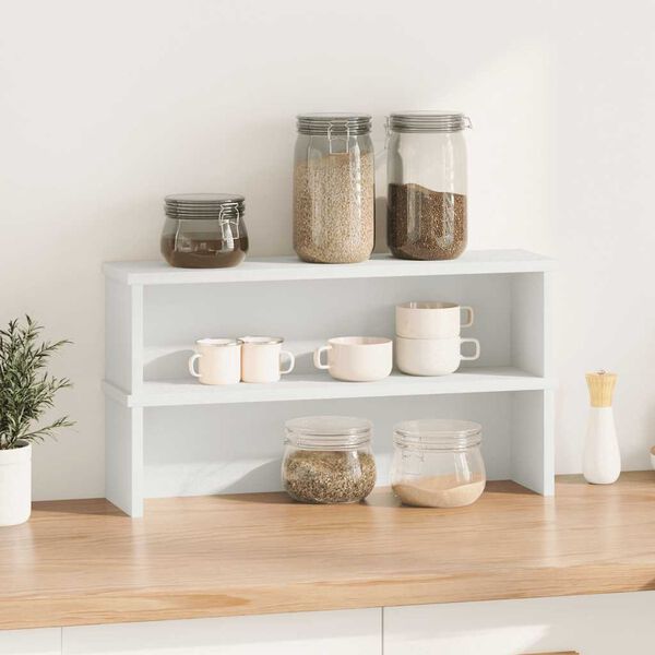 vidaXL &Rho;ά&phi;&iota;&alpha; &kappa;&omicron;&upsilon;&zeta;ί&nu;&alpha;&sigmaf; &sigma;&tau;&omicron;&iota;&beta;&alpha;&zeta;ό&mu;&epsilon;&nu;&alpha; 2 &tau;&epsilon;&mu;ά&chi;&iota;&alpha; &Lambda;&epsilon;&upsilon;&kappa;ό 60x15x16 &epsilon;&kappa;