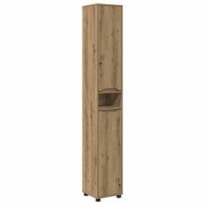 vidaXL &Nu;&tau;&omicron;&upsilon;&lambda;ά&pi;&iota; &Mu;&pi;ά&nu;&iota;&omicron;&upsilon; Artisan Oak 30,5 x 30 x 195 &epsilon;&kappa;