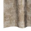 vidaXL Κουρτίνα με κουρτίνες 2 pcs Μπρονζέ 140 x 140 cm Βελούδο