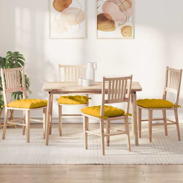 vidaXL &Mu;&alpha;&xi;&iota;&lambda;ά&rho;&iota;&alpha; &kappa;&alpha;&theta;&iota;&sigma;&mu;ά&tau;&omega;&nu; 4 pcs &Alpha;&pi;&alpha;&lambda;ό &Kappa;ί&tau;&rho;&iota;&nu;&omicron; 40 x 40 x 6 cm