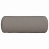vidaXL Μαξιλάρια Στήριγμα 2 pcs Taupe Ø 25 x 70 cm ύφασμα