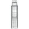vidaXL Συρματοκιβώτια Τοξωτά 20 τεμ. 300x30x100/120 εκ. Γαλβαν. Ατσάλι