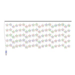 vidaXL &Kappa;&omicron;&upsilon;&rho;&tau;ί&nu;&alpha; LED &Phi;&omega;&tau;ά&kappa;&iota;&alpha; 500 LED &Pi;&omicron;&lambda;ύ&chi;&rho;&omega;&mu;&eta; &mu;&epsilon; 8 &Lambda;&epsilon;&iota;&tau;&omicron;&upsilon;&rho;&gamma;ί&epsilon;&sigmaf;