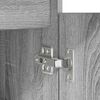 vidaXL Γραφείο Γκρι Sonoma 86x49x76 εκ. από Επεξεργασμένο Ξύλο