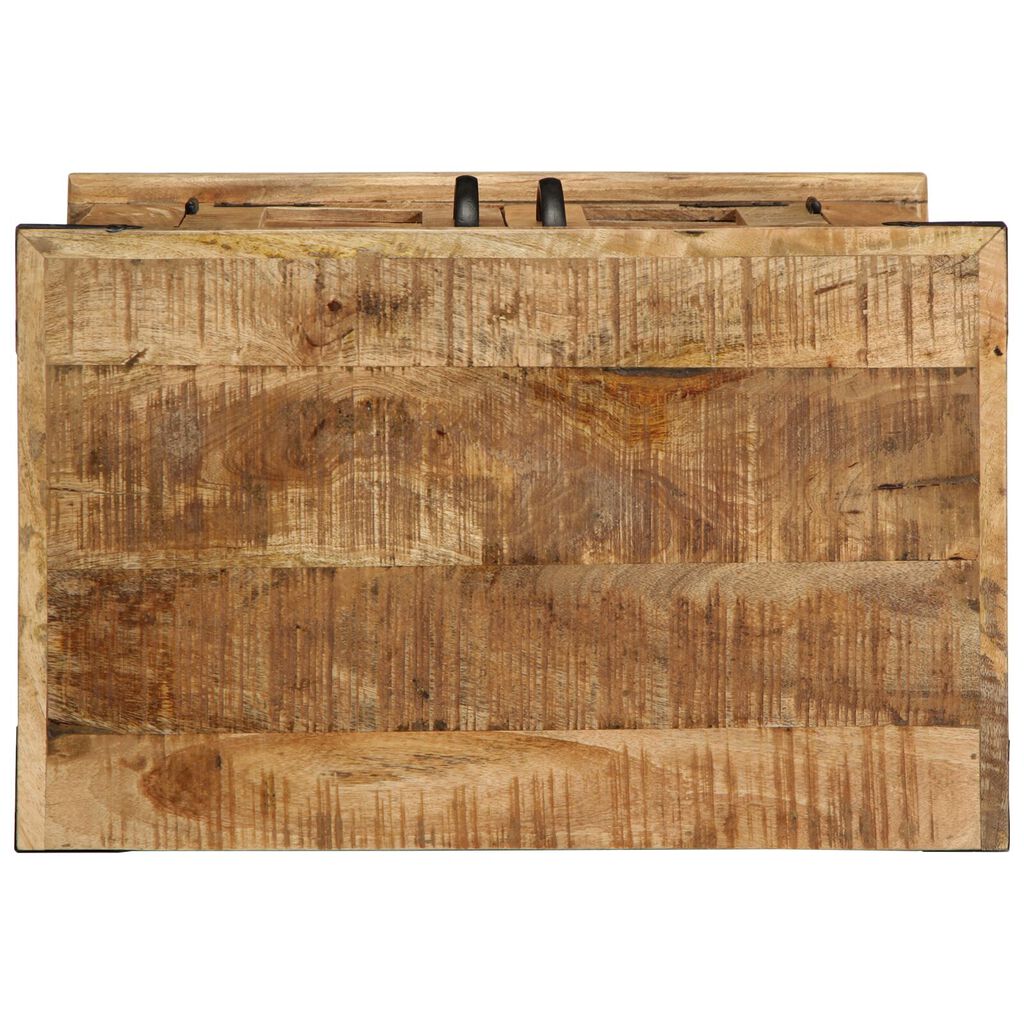 vidaXL Μπουφές 55x35x70 cm Μασίφ Ξύλο Ακατέργαστο Μάνγκο