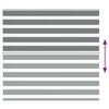vidaXL Ζέβρα τυφλή Σκούρο Γκρι Πλάτος υφάσματος 150,9 εκ. Πολυεστέρας