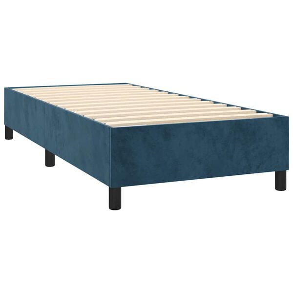 vidaXL &Kappa;&rho;&epsilon;&beta;ά&tau;&iota; Boxspring &mu;&epsilon; &Sigma;&tau;&rho;ώ&mu;&alpha; &Sigma;&kappa;&omicron;ύ&rho;&omicron; &Mu;&pi;&lambda;&epsilon; 80 x 200 &epsilon;&kappa;. &Beta;&epsilon;&lambda;&omicron;ύ&delta;&iota;&nu;&omicron;