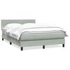 vidaXL &Kappa;&rho;&epsilon;&beta;ά&tau;&iota; Boxspring &mu;&epsilon; &Sigma;&tau;&rho;ώ&mu;&alpha; &Alpha;&nu;&omicron;&iota;&chi;&tau;ό &Gamma;&kappa;&rho;&iota; 160x220 &epsilon;&kappa;. &Beta;&epsilon;&lambda;&omicron;ύ&delta;&iota;&nu;&omicron;