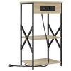 vidaXL Κομοδίνο Sonoma Δρυς 41 x 31 x 76 εκ. Επεξεργασμένο ξύλο
