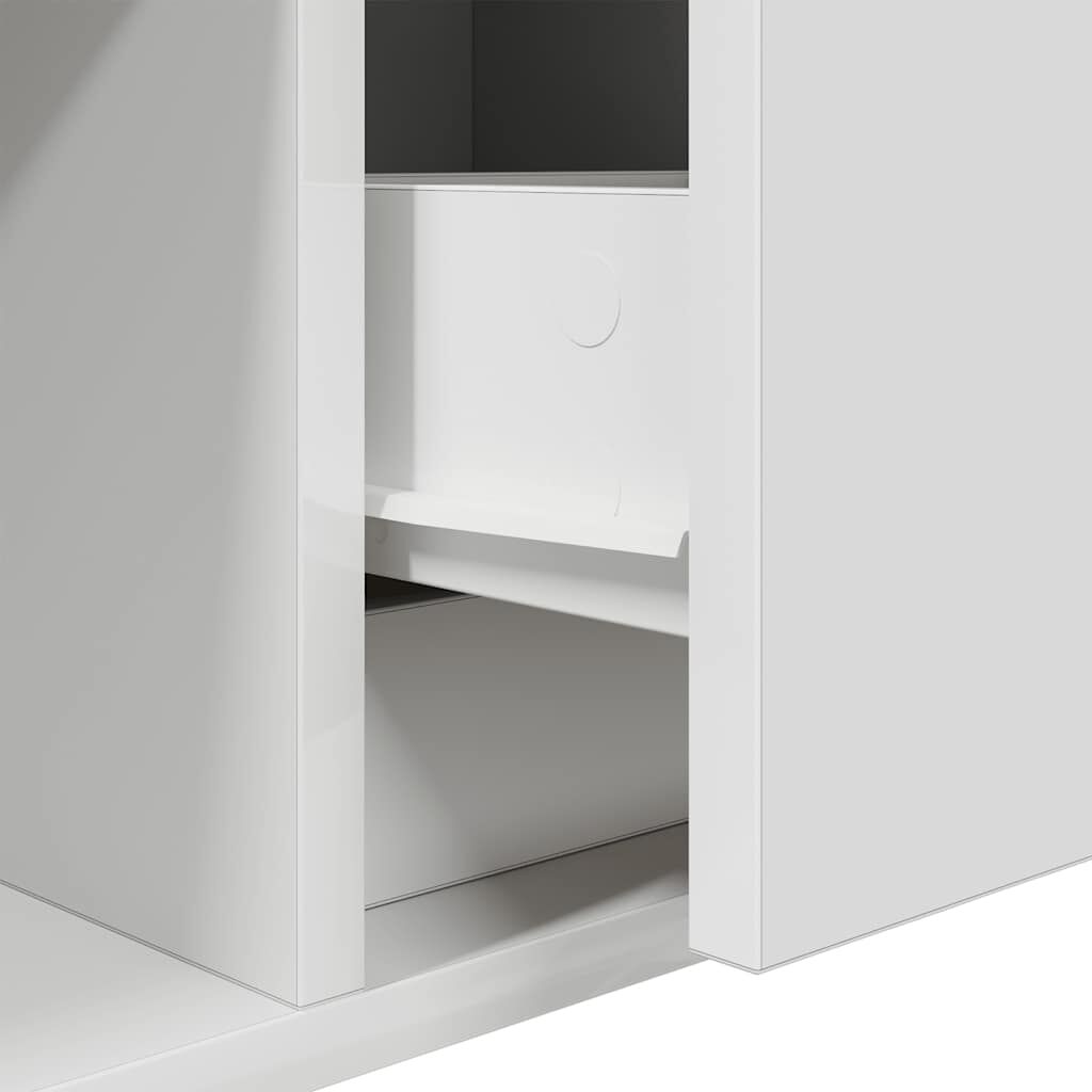 vidaXL Έπιπλα Τηλεόρασης 2 τεμ. 60x31x25,5 εκ. Επεξεργασμένο Ξύλο