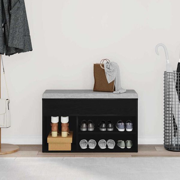 vidaXL &Pi;ά&gamma;&kappa;&omicron;&sigmaf; &gamma;&iota;&alpha; &pi;&alpha;&pi;&omicron;ύ&tau;&sigma;&iota;&alpha; &mu;&epsilon; &rho;ά&phi;&iota; &Mu;&alpha;ύ&rho;&eta; &Omicron;&xi;&upsilon;ά 80 x 30 x 45 cm