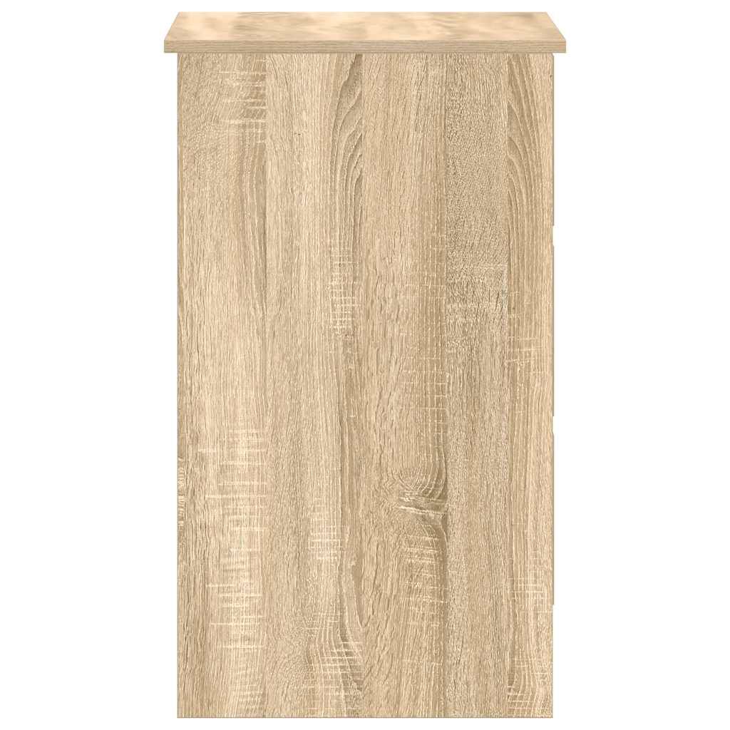 vidaXL Γραφείο Χρώμα Sonoma Δρυς 90 x 45 x 76 εκ. από Επεξ. Ξύλο