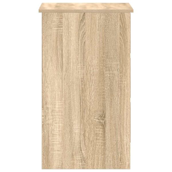 vidaXL Γραφείο Χρώμα Sonoma Δρυς 90 x 45 x 76 εκ. από Επεξ. Ξύλο