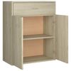 vidaXL Ντουλάπι Sonoma Δρυς 60 x 30 x 75 εκ. από Επεξ. Ξύλο