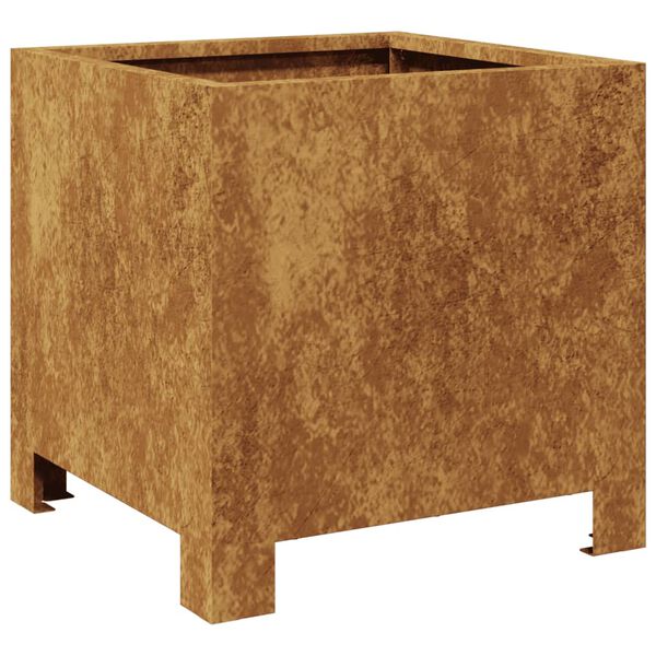vidaXL Ζαρντινιέρες Κήπου 2 τεμ. 30x30x30εκ Ατσάλι σκληρυθέν στον αέρα