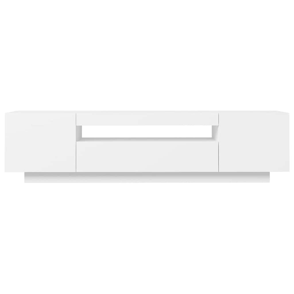 vidaXL Έπιπλο Τηλεόρασης με LED Γκρι 160x35x40 εκ.