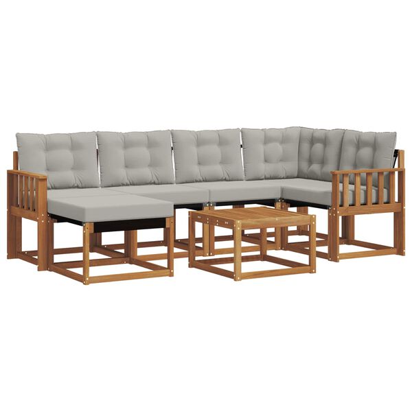 vidaXL &Sigma;&epsilon;&iota;&rho;ά &Kappa;&alpha;&nu;&alpha;&pi;έ &Epsilon;&xi;&omega;&tau;&epsilon;&rho;&iota;&kappa;&omicron;ύ 7 pcs &Phi;&upsilon;&sigma;&iota;&kappa;ό &kappa;&alpha;&iota; &Alpha;&nu;&omicron;&iota;&chi;&tau;ό &Gamma;&kappa;&rho;&iota;