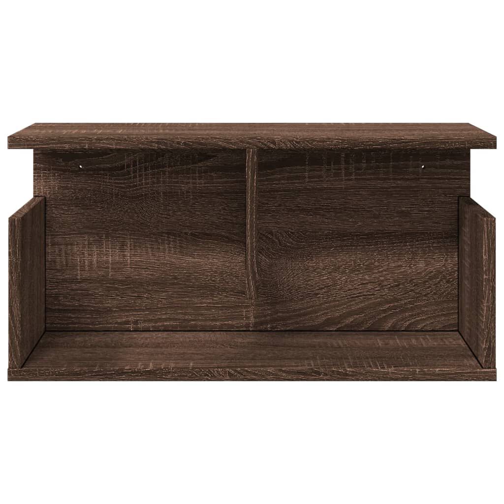 vidaXL Ντουλάπι Τοίχου Καφέ Δρυς 60x20x30 εκ. από Επεξεργασμένο Ξύλο