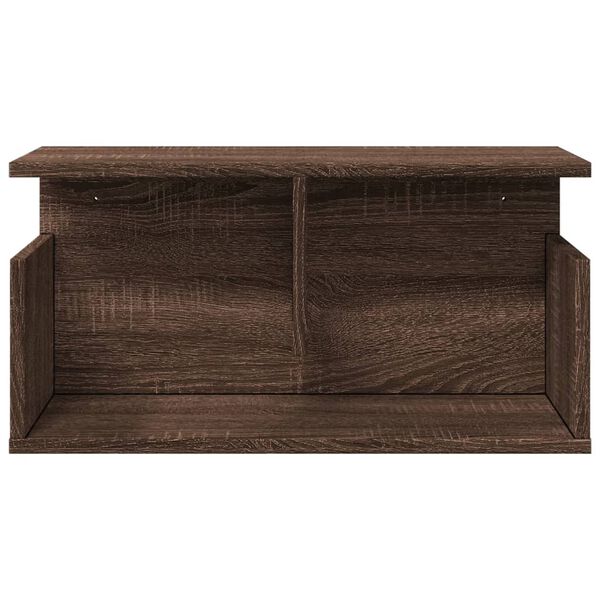 vidaXL Ντουλάπι Τοίχου Καφέ Δρυς 60x20x30 εκ. από Επεξεργασμένο Ξύλο