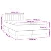 vidaXL &Kappa;&rho;&epsilon;&beta;ά&tau;&iota; Boxspring &mu;&epsilon; &Sigma;&tau;&rho;ώ&mu;&alpha; &Sigma;&kappa;&omicron;ύ&rho;&omicron; &Mu;&pi;&lambda;&epsilon; 120x190 &epsilon;&kappa;. &Beta;&epsilon;&lambda;&omicron;ύ&delta;&iota;&nu;&omicron;