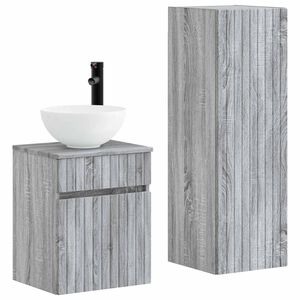 vidaXL &Sigma;&epsilon;&tau; &Epsilon;&pi;ί&pi;&lambda;&omega;&nu; &Mu;&pi;ά&nu;&iota;&omicron;&upsilon; 2 &tau;&mu;&chi;. &Gamma;&kappa;&rho;&iota; Sonoma 33 x 34,5 x 100 &epsilon;&kappa;