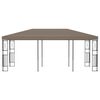 vidaXL Κιόσκι Taupe 6 x 3 μ. Ύφασμάτινο