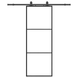 vidaXL &Sigma;&upsilon;&rho;ό&mu;&epsilon;&nu;&eta; &Pi;ό&rho;&tau;&alpha; &mu;&epsilon; &Mu;&eta;&chi;&alpha;&nu;&iota;&sigma;&mu;ό &Mu;&alpha;ύ&rho;&omicron; 76x205 &epsilon;&kappa;. &Gamma;&upsilon;&alpha;&lambda;ί ESG