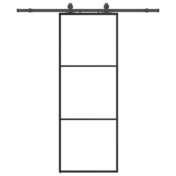 vidaXL &Sigma;&upsilon;&rho;ό&mu;&epsilon;&nu;&eta; &Pi;ό&rho;&tau;&alpha; &mu;&epsilon; &Mu;&eta;&chi;&alpha;&nu;&iota;&sigma;&mu;ό &Mu;&alpha;ύ&rho;&omicron; 76x205 &epsilon;&kappa;. &Gamma;&upsilon;&alpha;&lambda;ί ESG