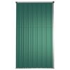 vidaXL Αποθήκη Εργαλείων Κήπου Πράσινη 161x89x161 εκ. Γαλβαν. Ατσάλι