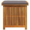 vidaXL Κουτί Μαξιλαριών Εξ. Χώρου 60x50x61 εκ. Μασίφ Ξύλο Ακακίας