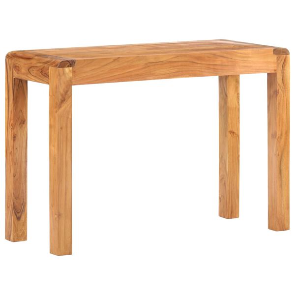 vidaXL Τραπέζι Κονσόλα 110x40x76 εκ. Μασίφ Ξύλο Ακακίας Μελί Φινίρισμα