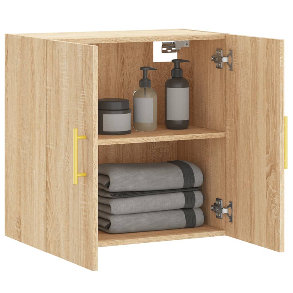 vidaXL Ντουλάπι Τοίχου Sonoma Δρυς 60x31x60 εκ. Επεξεργασμένο Ξύλο