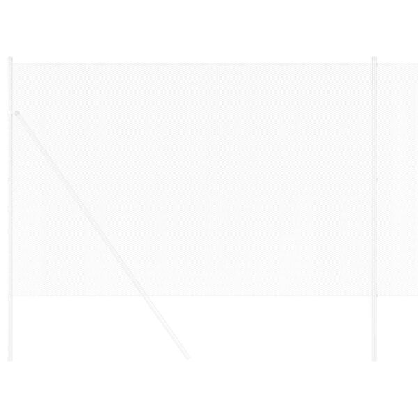 vidaXL Φράχτης Εξαγώνου Ασημί 1.6 x 50 m Γαλβανισμένος χάλυβας