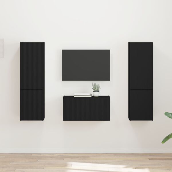 vidaXL &Sigma;&epsilon;&tau; &epsilon;&pi;ί&pi;&lambda;&omicron;&upsilon; &tau;&eta;&lambda;&epsilon;ό&rho;&alpha;&sigma;&eta;&sigmaf; 5 pcs &Mu;&alpha;ύ&rho;&omicron; &Epsilon;&pi;&epsilon;&xi;&epsilon;&rho;&gamma;&alpha;&sigma;&mu;έ&nu;&omicron; &xi;ύ&lambda;&omicron;