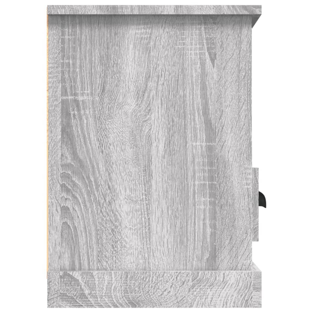 vidaXL Έπιπλο Τηλεόρασης Γκρι Sonoma 100x35x50 εκ. Επεξεργασμένο Ξύλο
